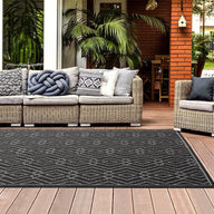 HomeArt Outdoor Rug Easy-Cleaning 80x150 cm UV & Weather-Resistant - Massive Discounts