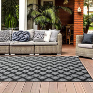 HomeArt Outdoor Rug Easy-Cleaning Indoor & Outdoor Area Rugs 80x150cm - Massive Discounts