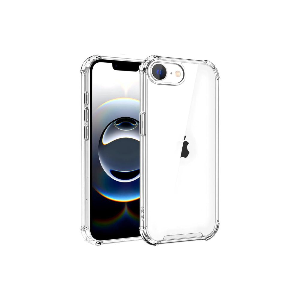 iPhone Clear Silicone Case Shockproof Slim Protective Cover Anti Drop