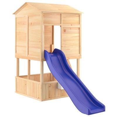 Playhouse Solid Wood Fir Outdoor Playset Playground with ladder - Massive Discounts