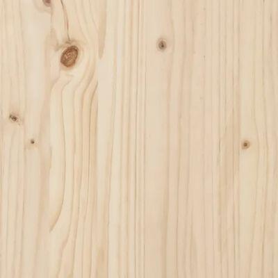 Single Pallet Bed Frame Solid Wood Pine 90 x 190 cm (3FT Single) - Massive Discounts