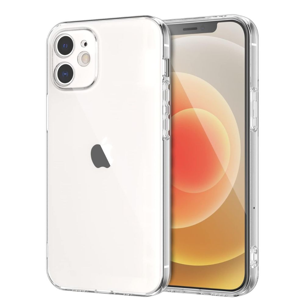 iPhone Clear Silicone Case Shockproof Slim Protective Cover Anti Drop