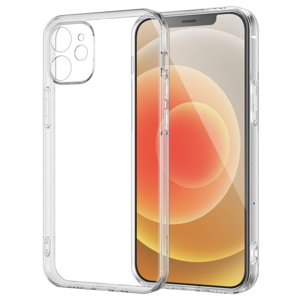 iPhone Clear Silicone Case Shockproof Slim Protective Cover Anti Drop