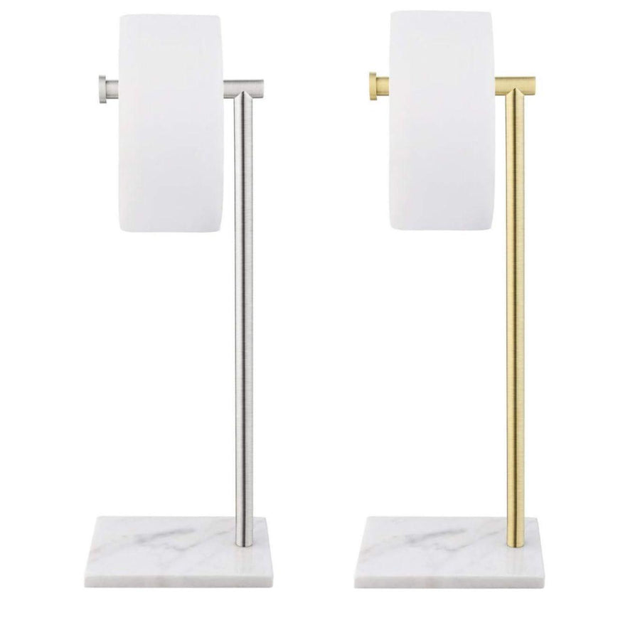 KES Free Standing Toilet Roll Holder Stand with Marble Base - Massive Discounts