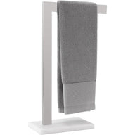 KES Hand Towel Holder with Marble Base for Bathroom Countertop, Free Standing - Massive Discounts