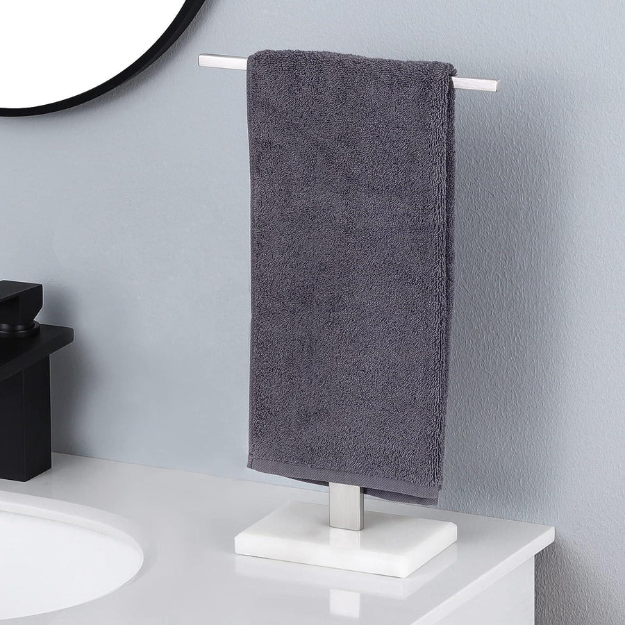 KES Towel Rail Free Standing Hand Towel Holder for Bathroom Countertop, Marble - Massive Discounts