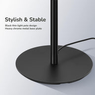 LED Floor Lamp 150cm Dimmable Minimalist Standing Lamp Warm White - Massive Discounts