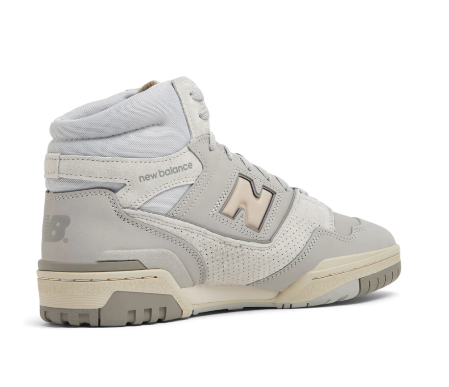 New Balance 650 High-Top Sneakers, Leather Trainers, UK 6.5 / EU 40
