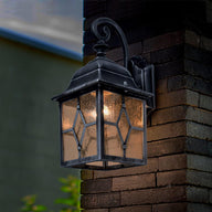 LUTEC Vintage Wall Light IP23 Indoor Outdoor Wall Lights Classic - Massive Discounts