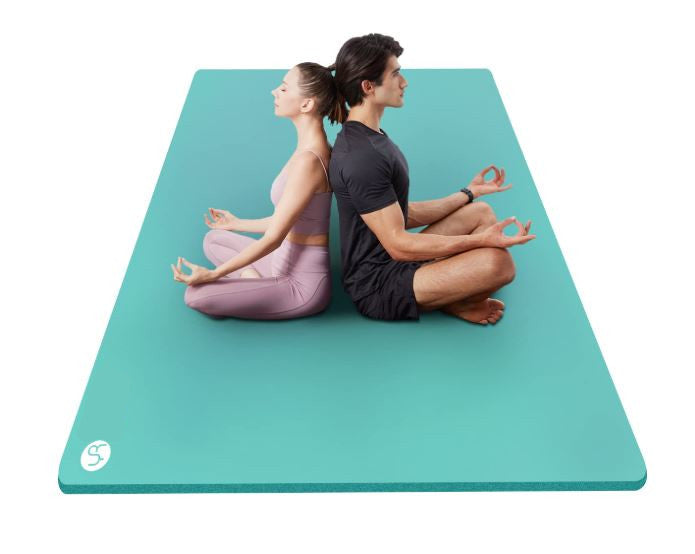 Yoga Mat Extra Large 200x130cm Thick 15mm NBR Exercise Fitness RYTMAT