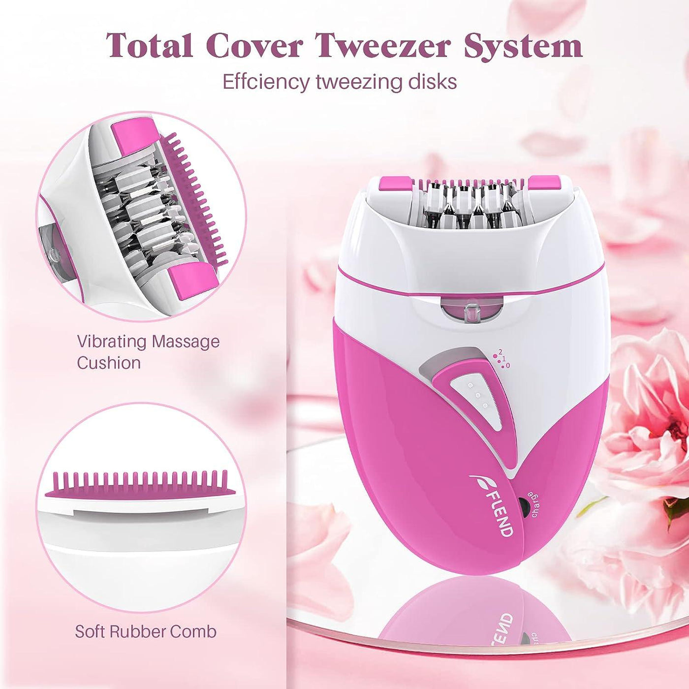 Mini Epilator Electrical Hair Removal Device for Face, Bikini, Leg, Arms - Massive Discounts