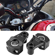 Motorcycle Handlebar Riser Clamp Aluminum Alloy Suitable for 22 or 28mm - Massive Discounts