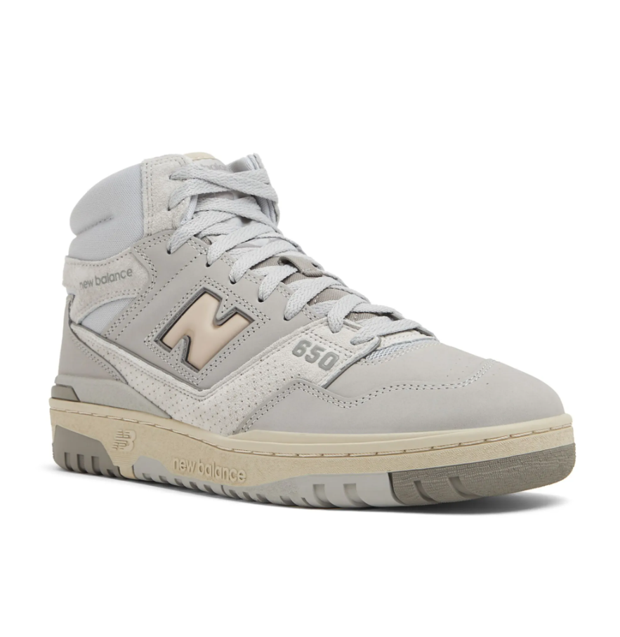 New Balance 650 High-Top Sneakers, Leather Trainers, UK 6.5 / EU 40