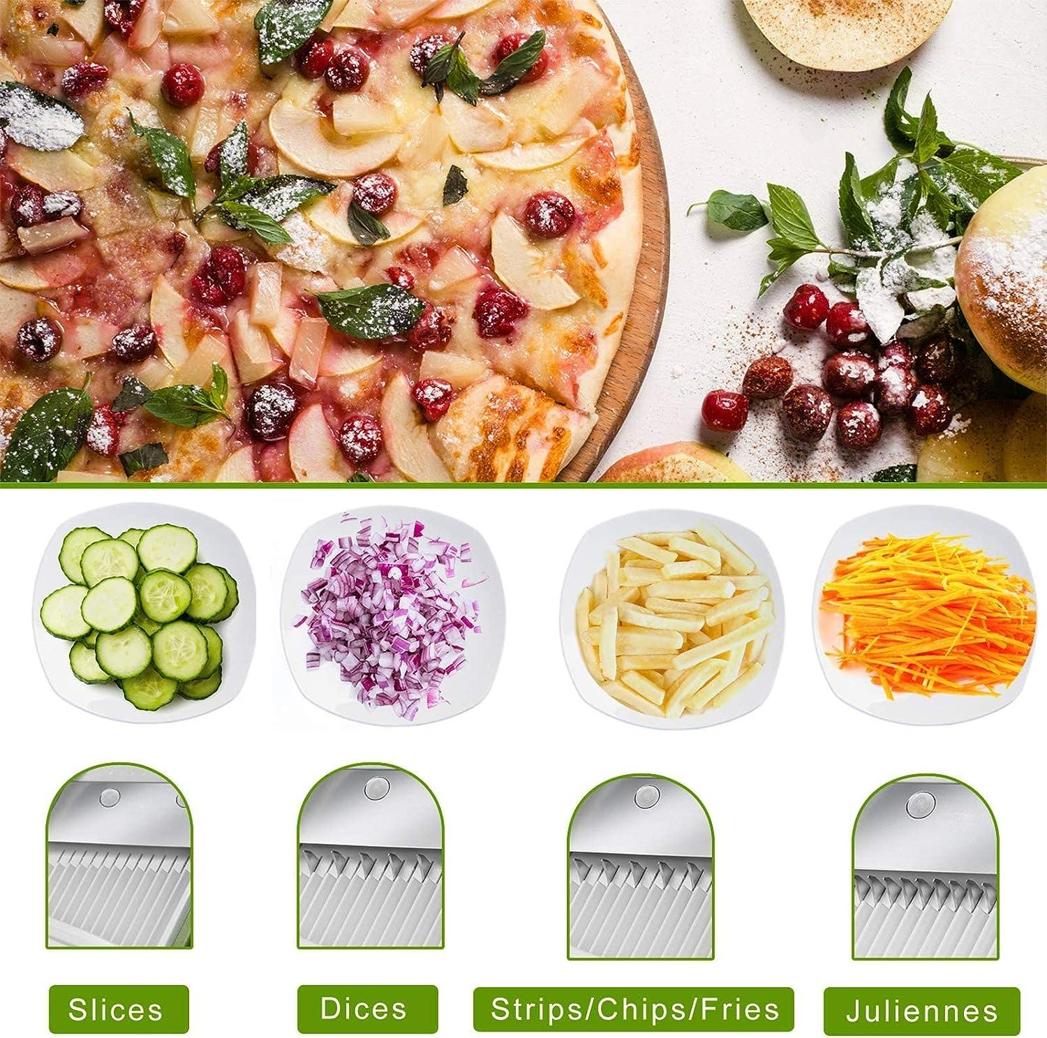 ONCE FOR ALL Mandoline Vegetable Slicer, Manual Kitchen Veg Chopper - Massive Discounts
