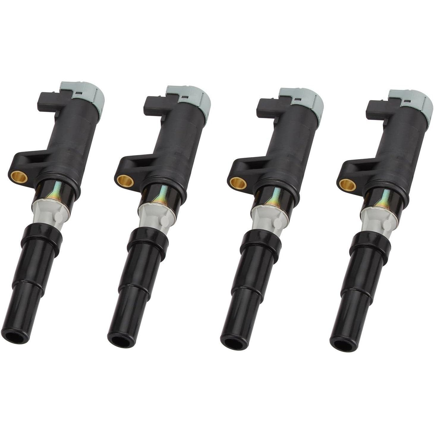 Pack of 4 Pencil Ignition Coil Set 22448-00QAA 7700107177 for Megane - Massive Discounts