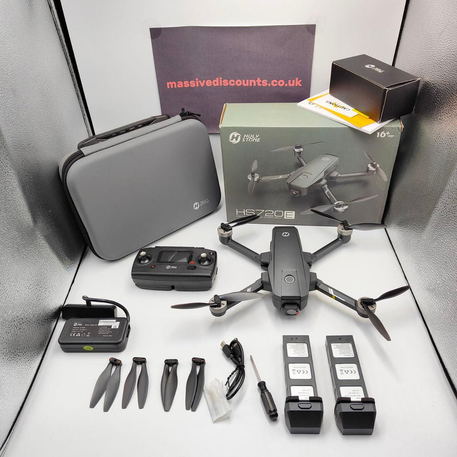 Holy Stone HS720E 4K EIS Drone with UHD Camera With 2 Batteries