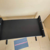 Microwave Shelf Stand 2 Tier Extendable with 4 Removable Hooks Black
