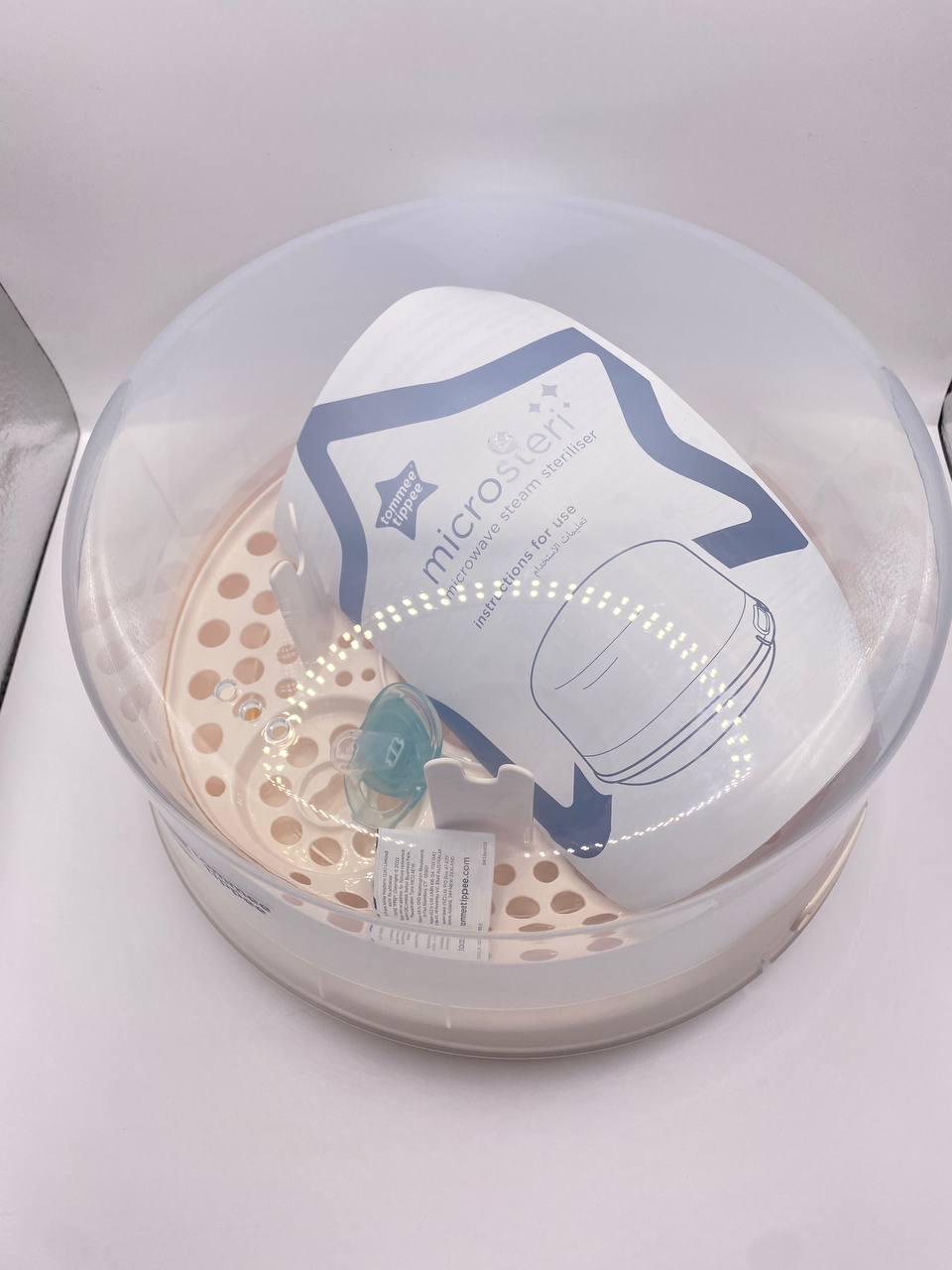 Tommee Tippee Microsteri Microwave Steam Steriliser for Baby Bottles - Massive Discounts