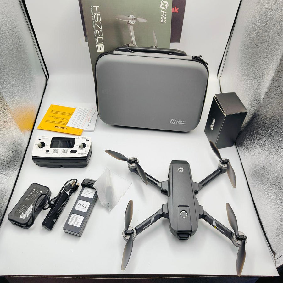 Holy Stone HS720E 4K EIS Drone, UHD Camera With 2 Batteries - Massive Discounts