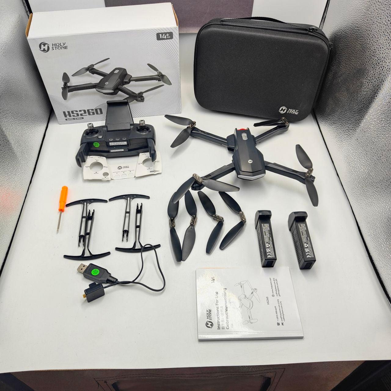 Holy Stone HS260 Foldable Drone, 1080P HD Camera, 30 Min Flight Time