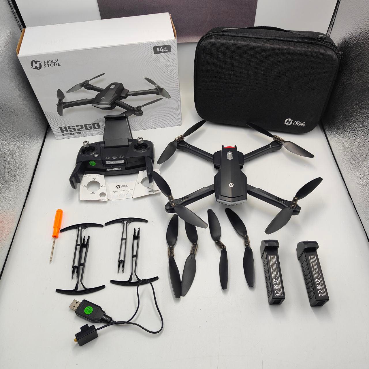 Holy Stone HS260 Foldable Drone, 1080P HD Camera, 30 Min Flight Time