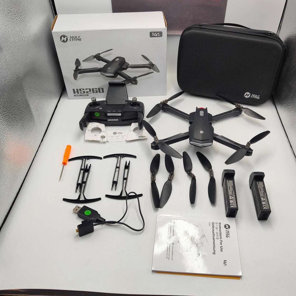 Holy Stone HS260 Foldable Drone, 1080P HD Camera, 30 Min Flight Time