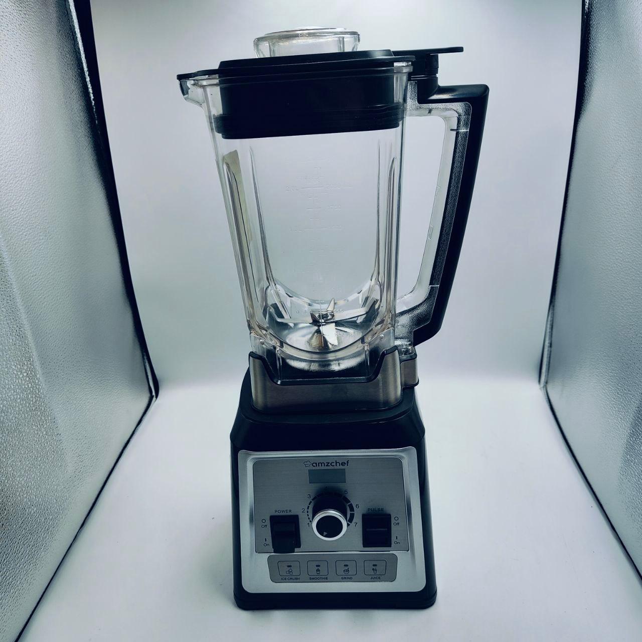 AMZCHEF 2000W High-Speed Blender - 2L, 8 Speeds, 4 Presets for Smoothies & More