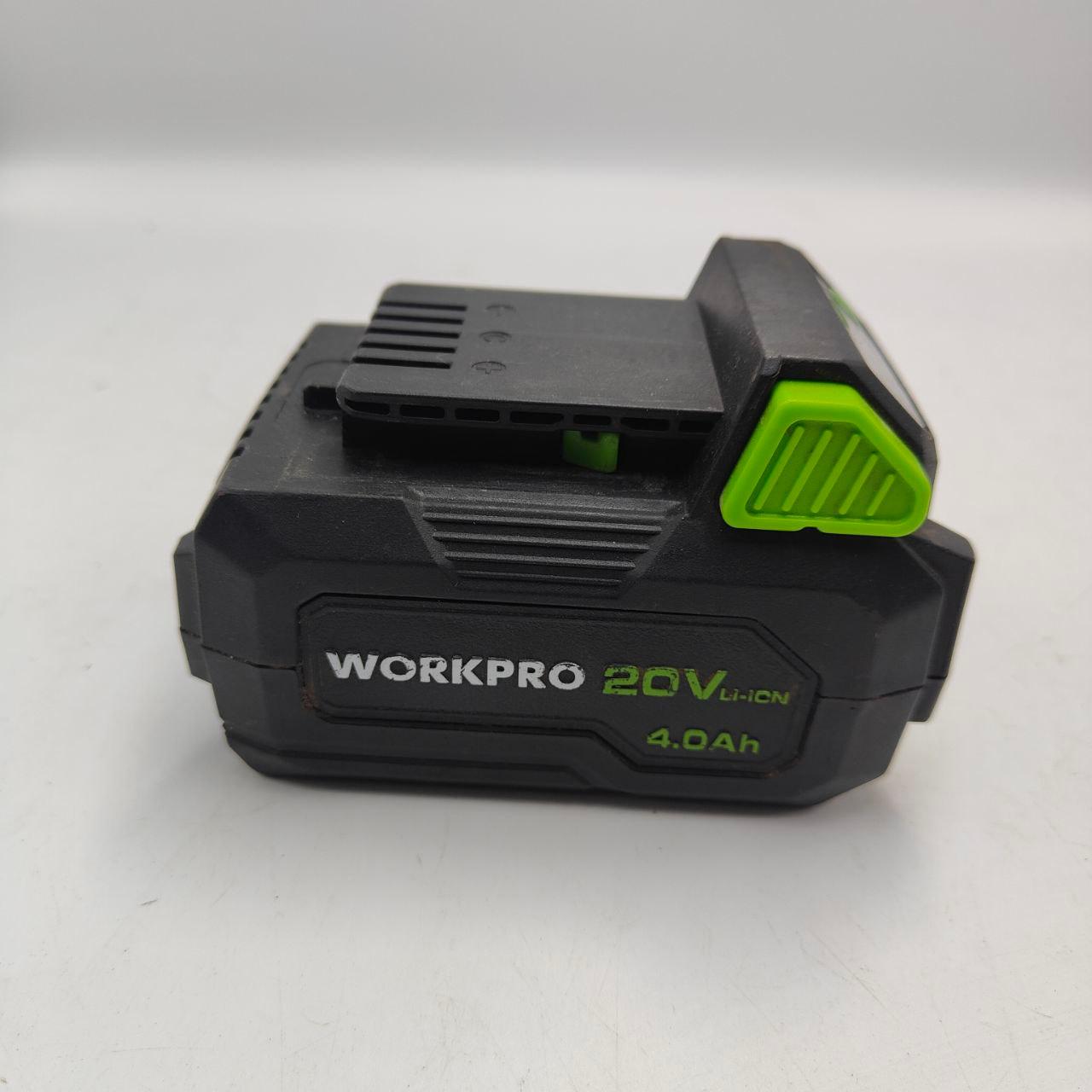 WORKPRO 20V 4.0Ah Lithium-ion Battery with Power Indicator for Cordless Tools