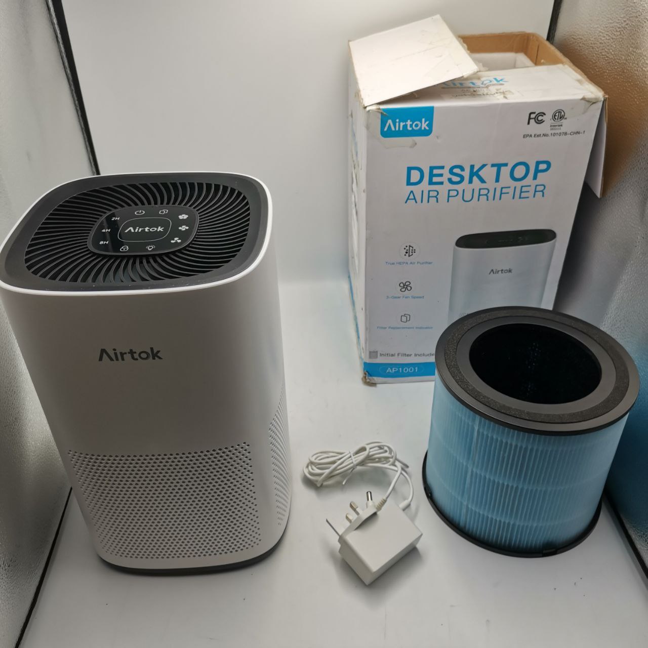 AIRTOK Air Purifiers with HEPA Filter Removes 99.97% of Particles