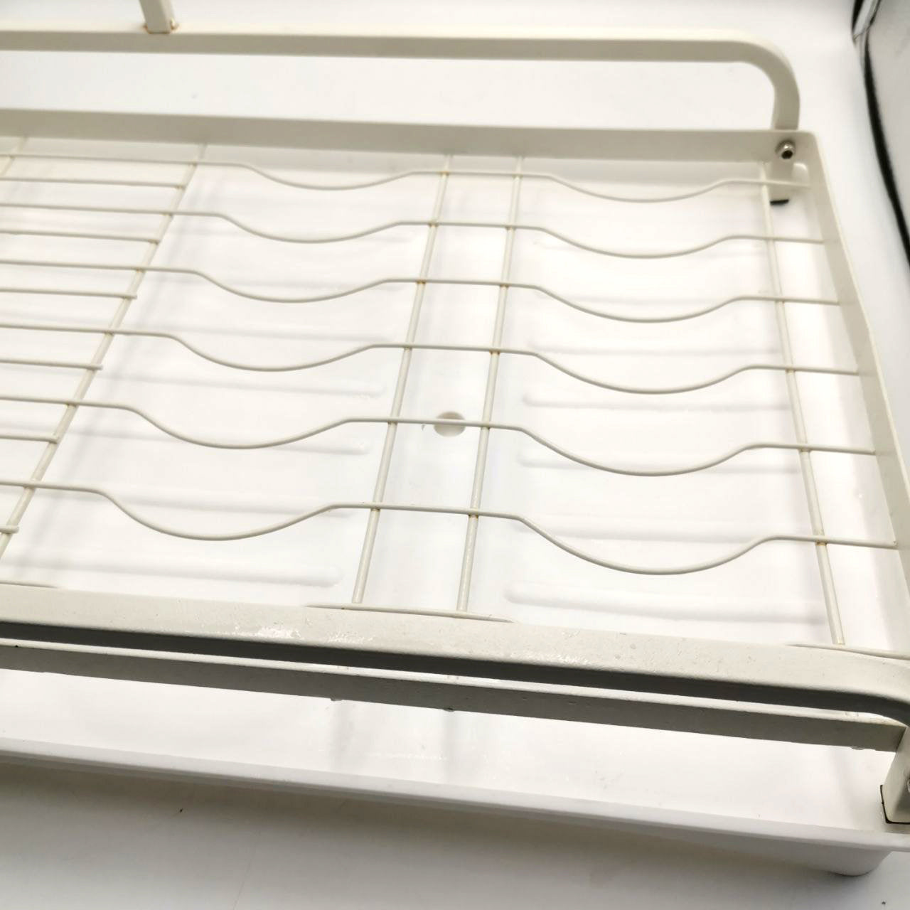 Kitchen Dish Drying Rack with Drainboard and Fork Holder, Multifunctional Large