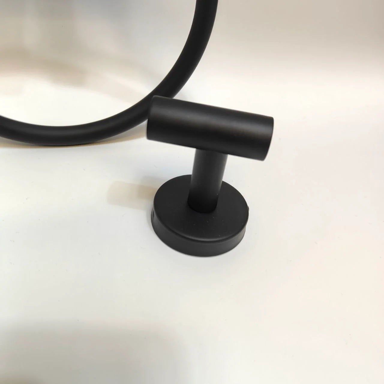 Bathroom Accessory Set Towel Ring Coat Hook 2 Piece Wall Mounted Modern Fittings