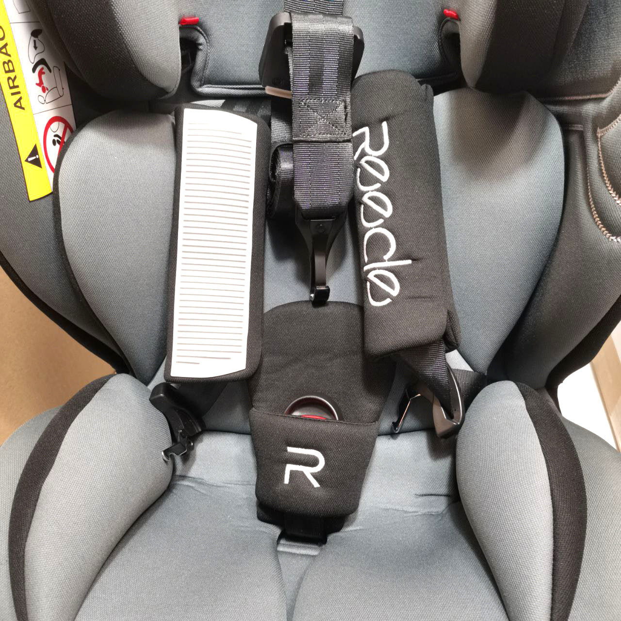 Reecle 360° Swivel Baby Car Seat ISOFIX Group 0+/1/2/3 (0-36kg), Black