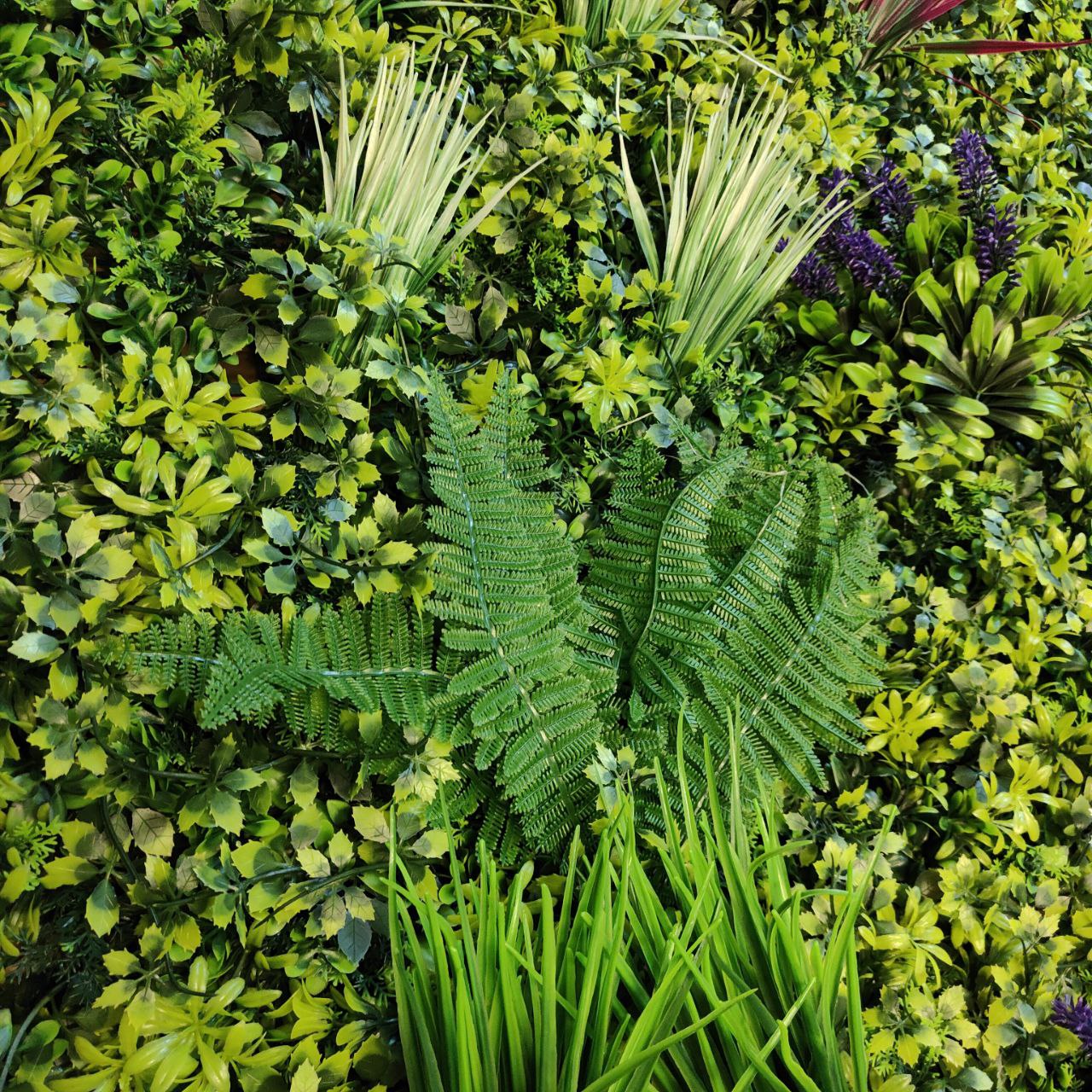 Artificial Green Wall Panel 100x100cm Backdrop Decor Plants Outdoor Garden