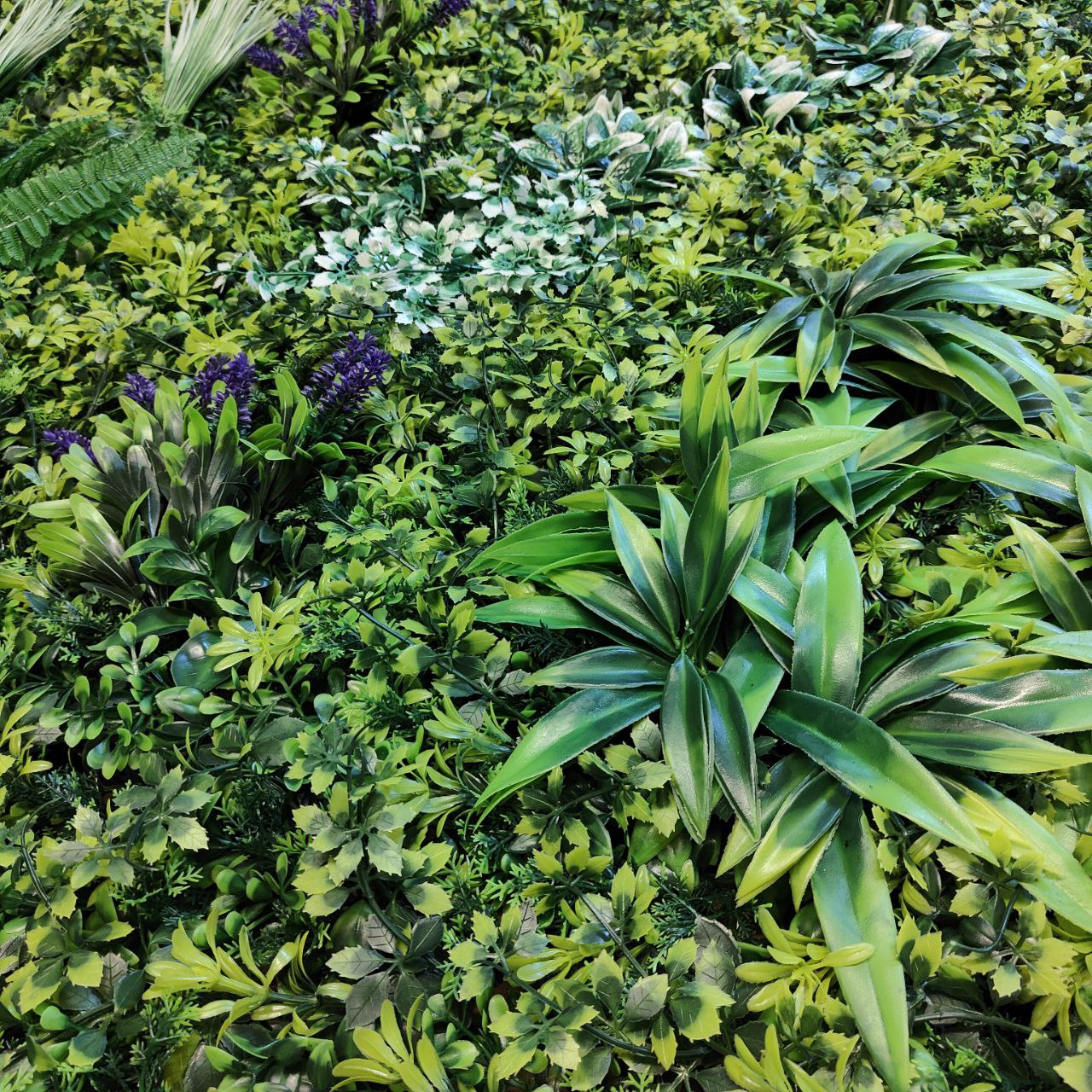 Artificial Green Wall Panel 100x100cm Backdrop Decor Plants Outdoor Garden