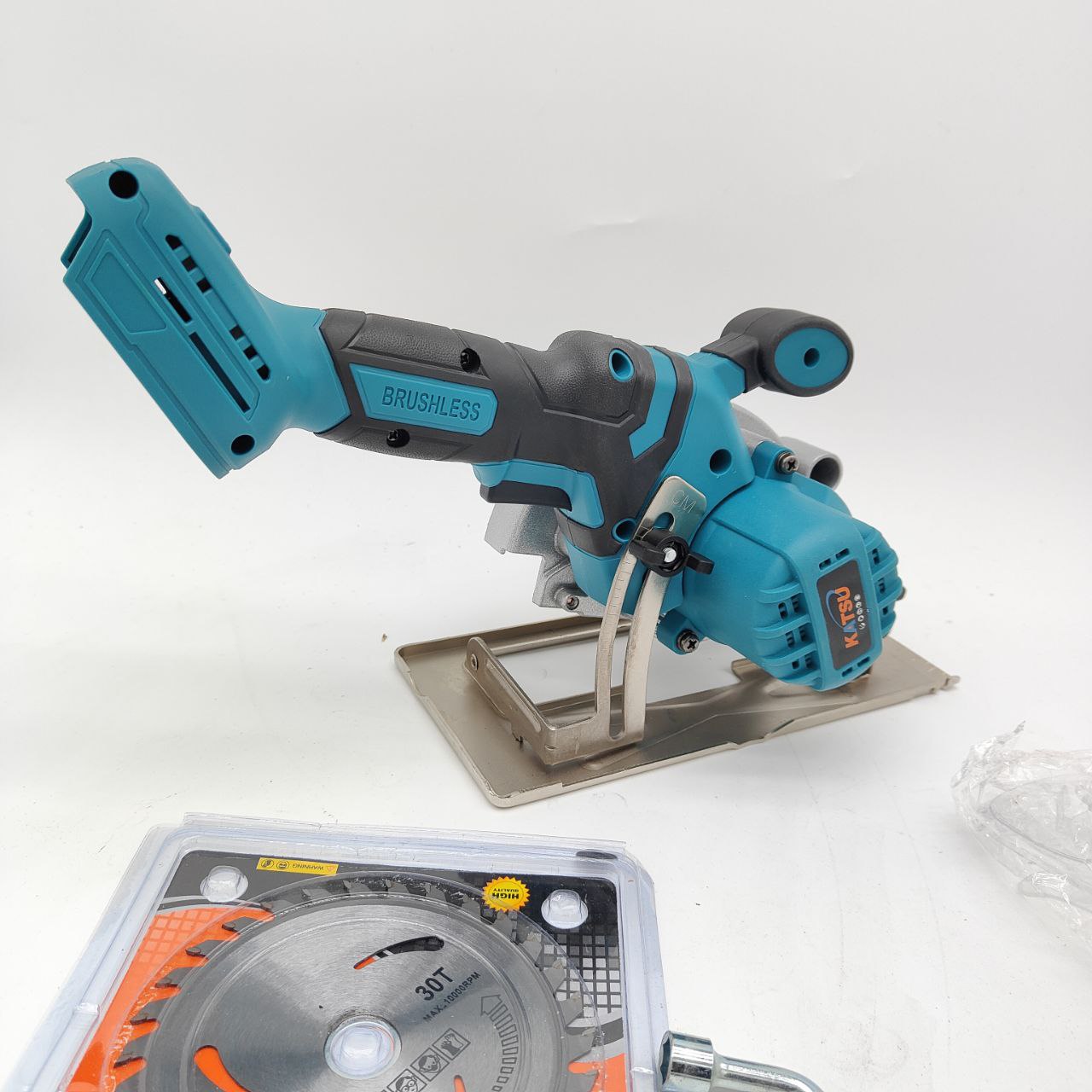 KATSU 21V Brushless Circular Saw 125mm 5'' 2000W Cordless, Battery Not Included