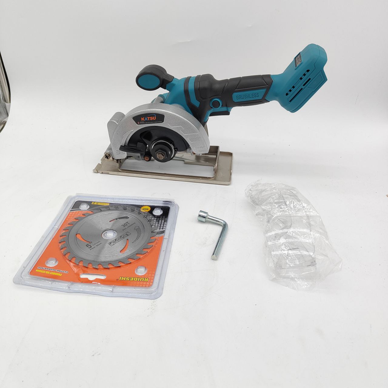 KATSU 21V Brushless Circular Saw 125mm 5'' 2000W Cordless, Battery Not Included - Massive Discounts
