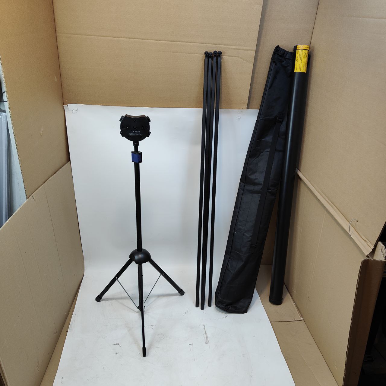 100'' ALR Projector Screen with Stand, 16:9, Portable Easy Setup, Outdoor & Home