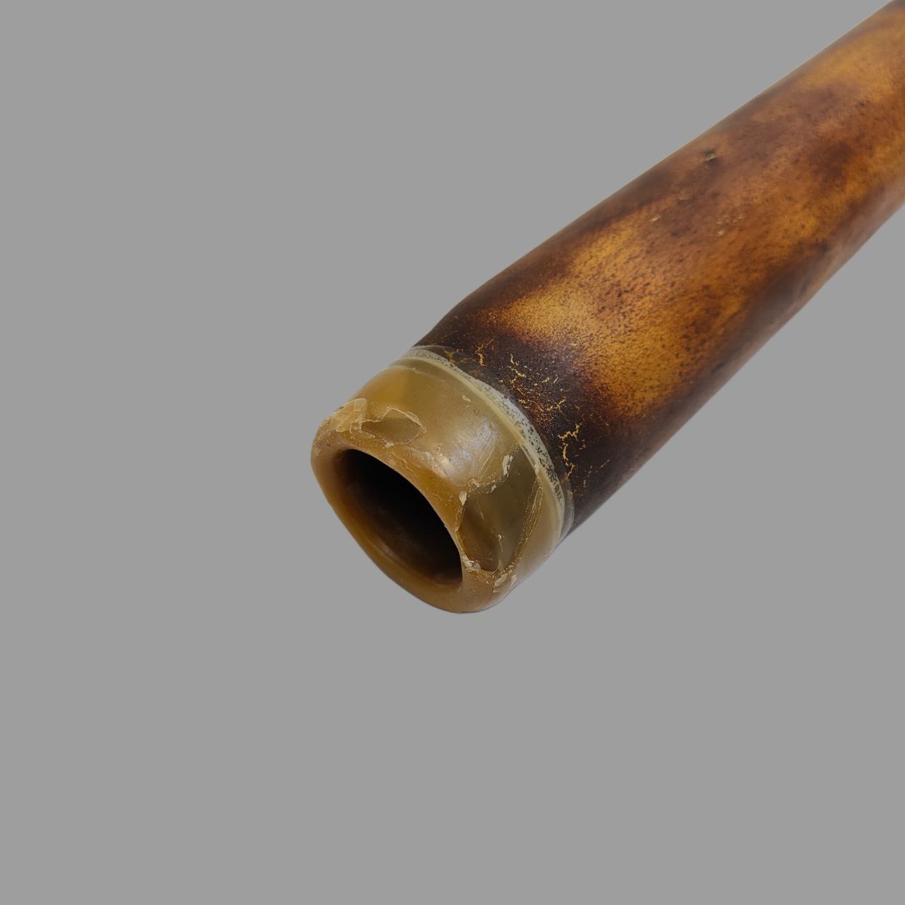 World Percussion USA Modern Didgeridoo, Hand-fired, Beeswax Mouthpiece, Easy Play