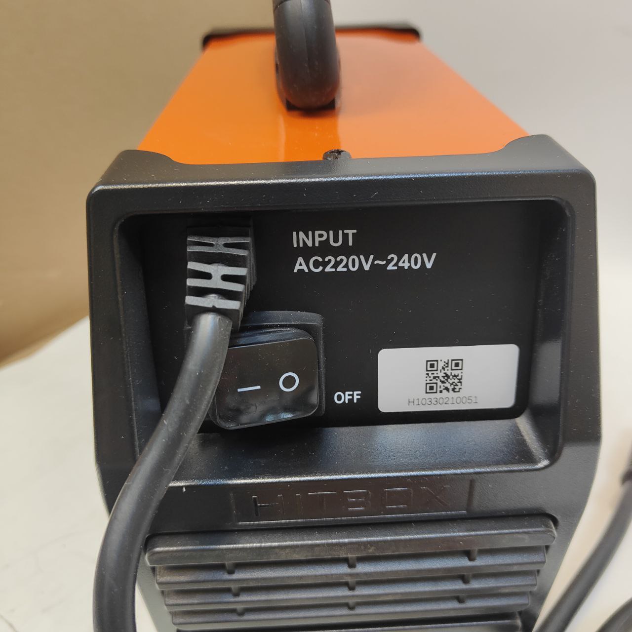 HITBOX 140A 4-in-1 Portable MIG Welder Gasless, TIG, ARC, Spool Gun Digital LED