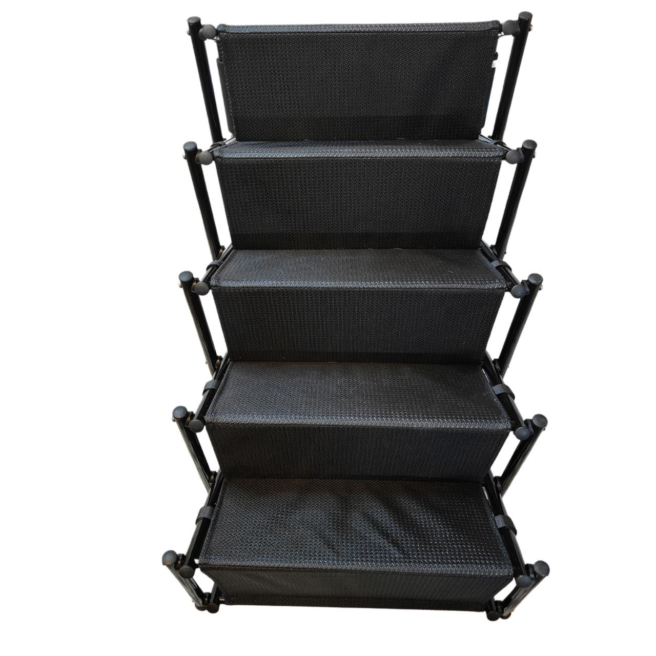 Foldable Dog Ramp 5 Steps – 100x110x42cm Non-Slip Stairs for Pets