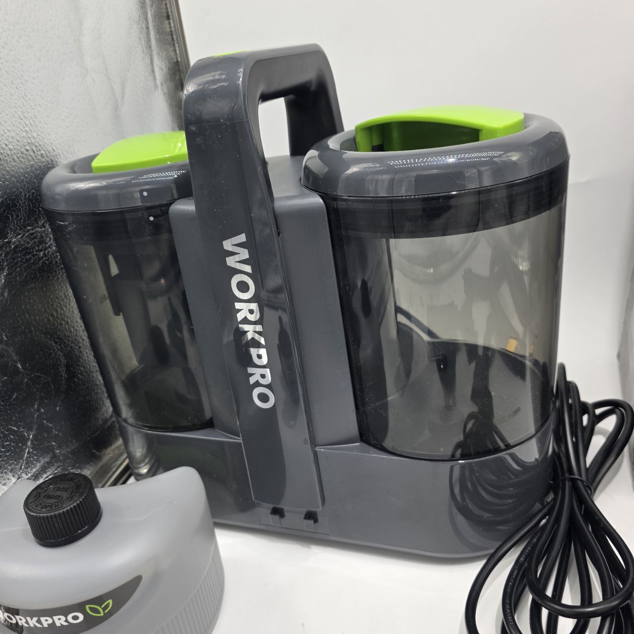 WORKPRO Portable 450W Spot Cleaner for Carpet, Upholstery & Car Interiors
