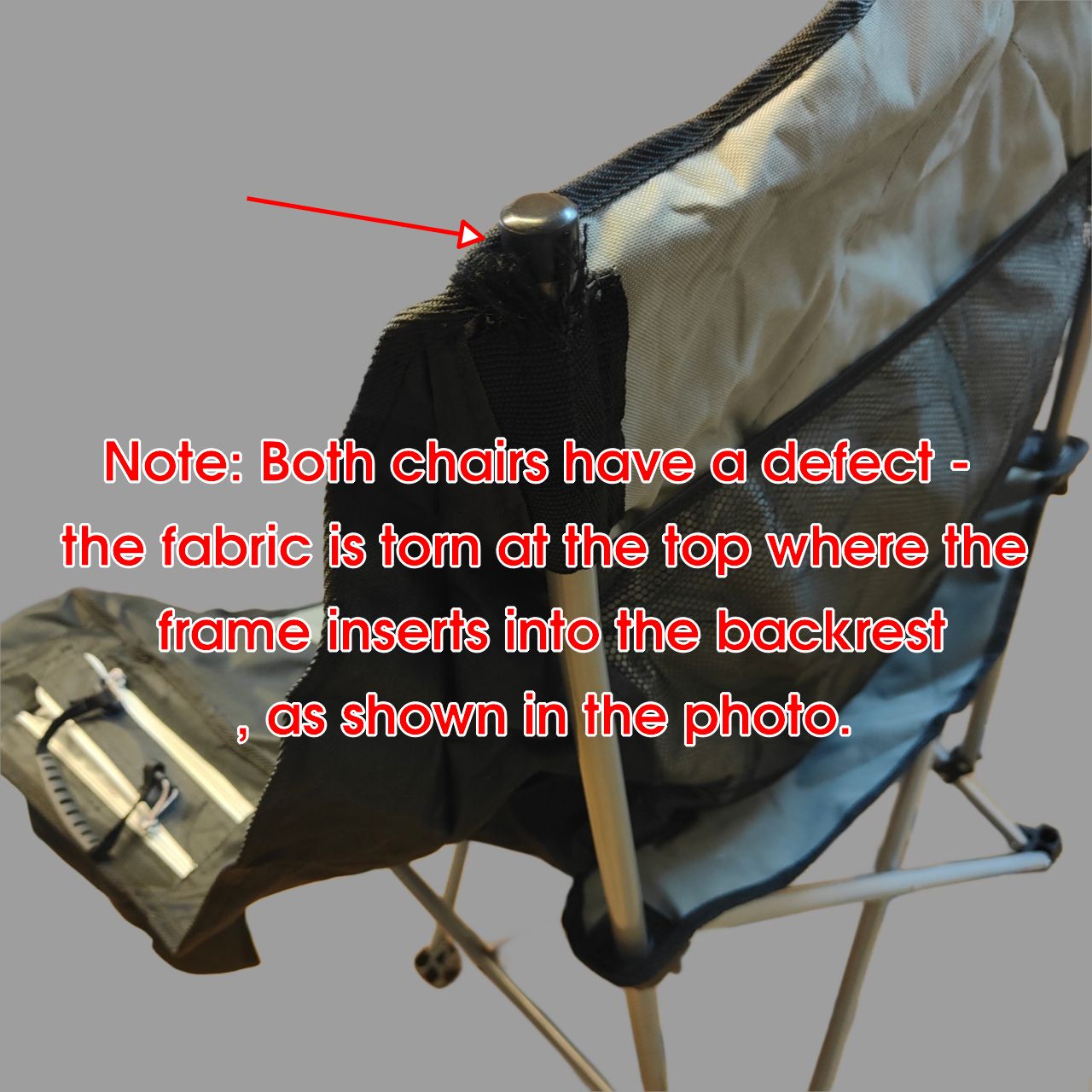 2x KingCamp Folding Camping Chairs, Padded, Cooler Bag, 300lbs Support