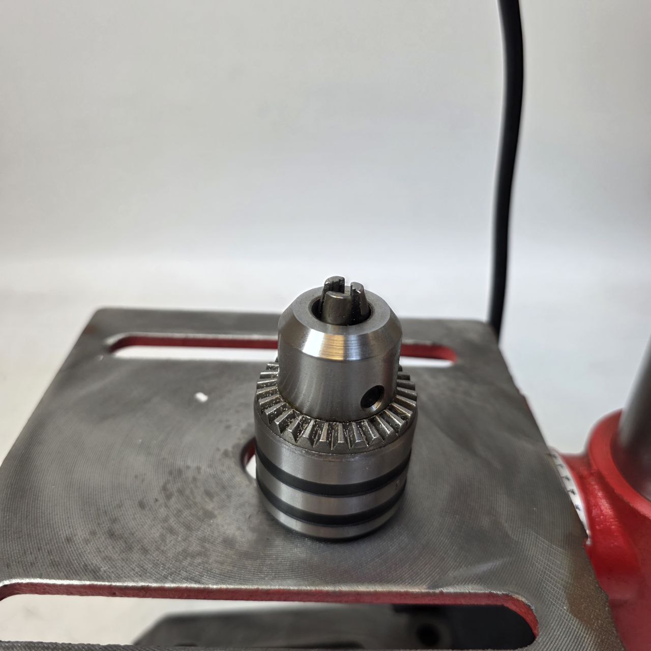 Mini Bench Drill Press 350W  5-Speed Pillar Drill with Cast Iron Base 220V