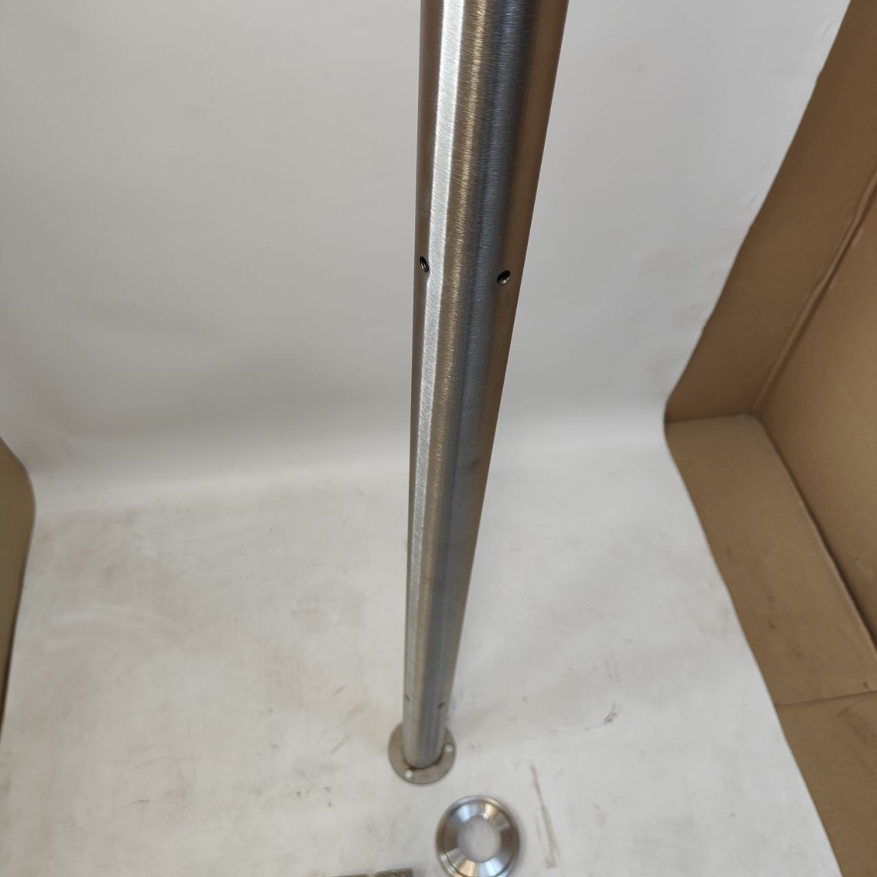 110cm Stainless Steel Balustrade Corner Post aleawol