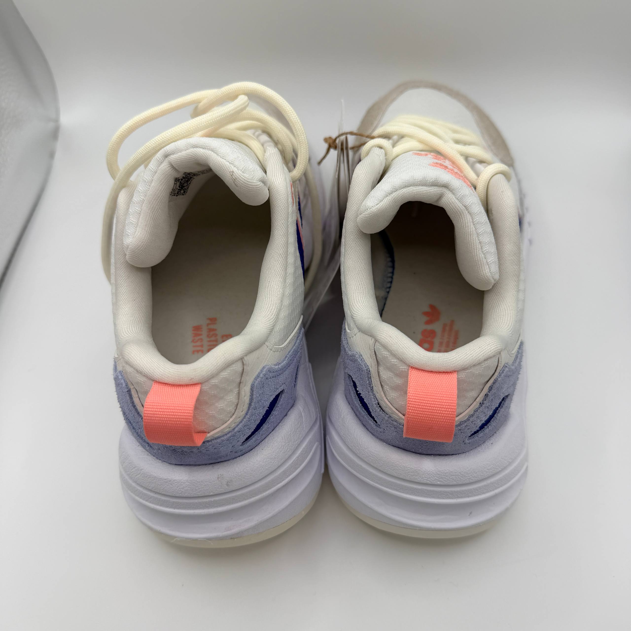 Adidas Originals Womens Trainers ZX 22 Boost White Blue Size UK 4 (EU 36.5)