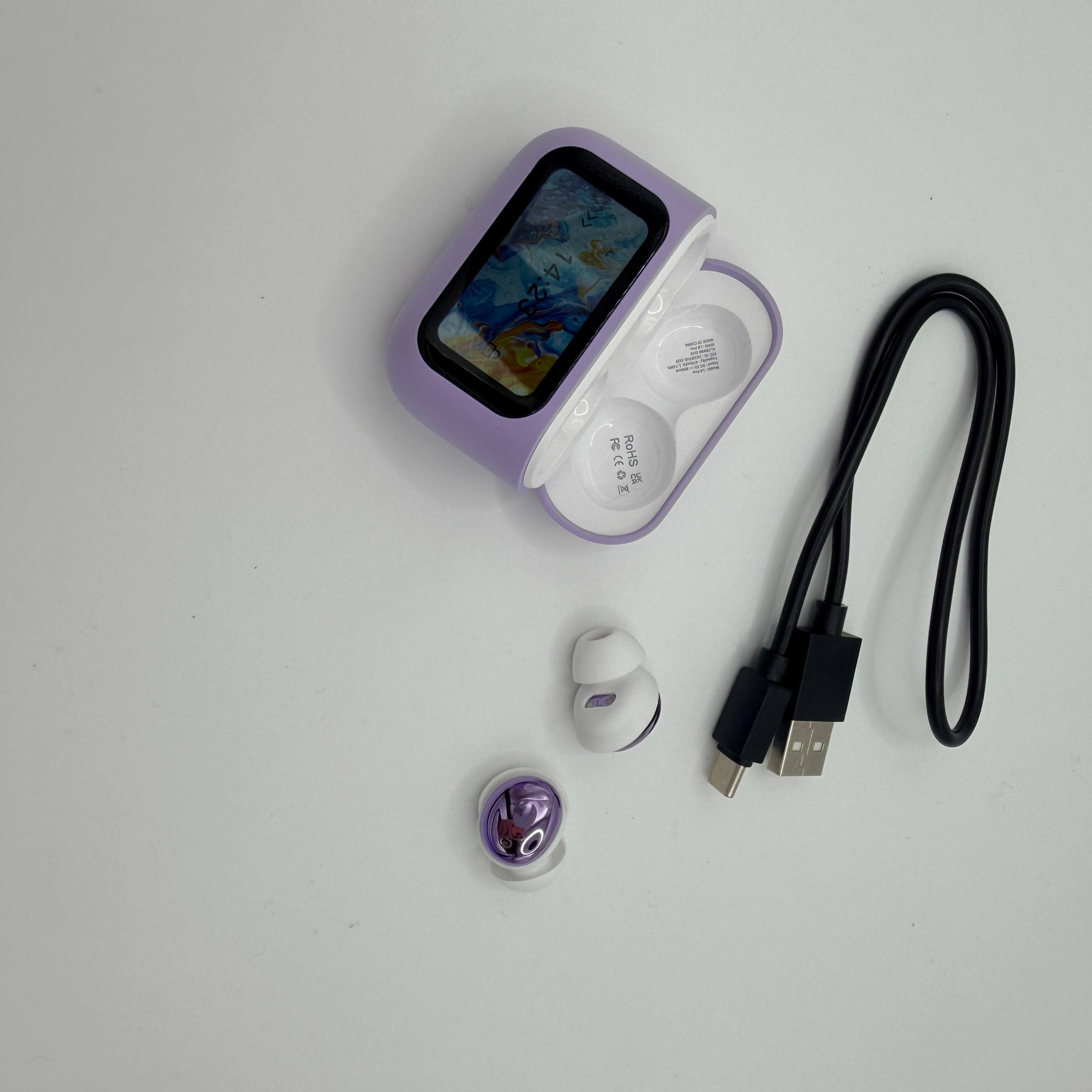 Sleep Earbuds Bluetooth 5.4 Noise Cancelling 48H Waterproof Smart Touch L8 Pro