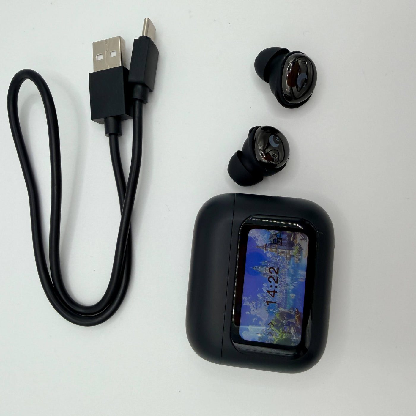 Sleep Earbuds Bluetooth 5.4 Noise Cancelling 48H Waterproof Smart Touch L8 Pro