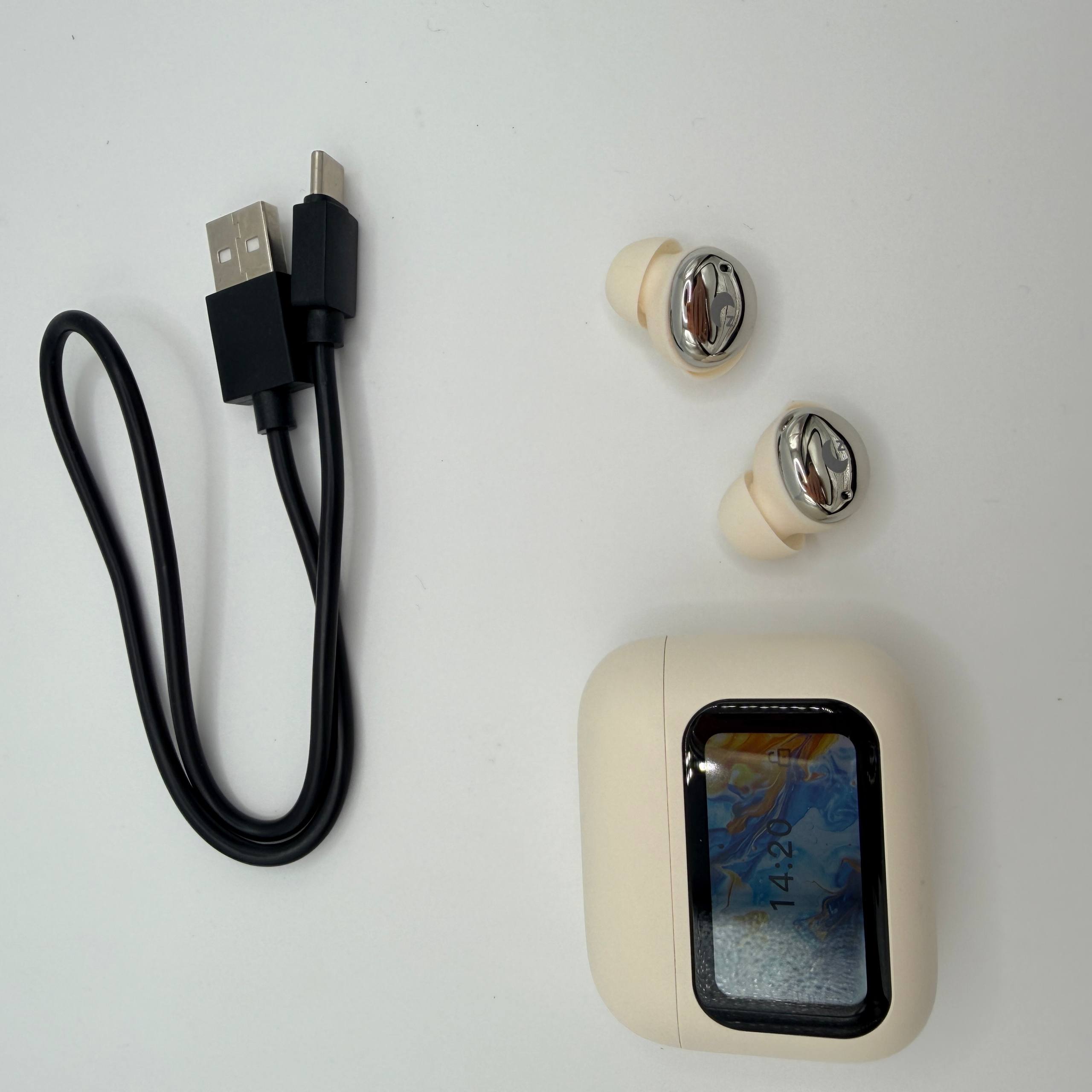 Sleep Earbuds Bluetooth 5.4 Noise Cancelling 48H Waterproof Smart Touch L8 Pro