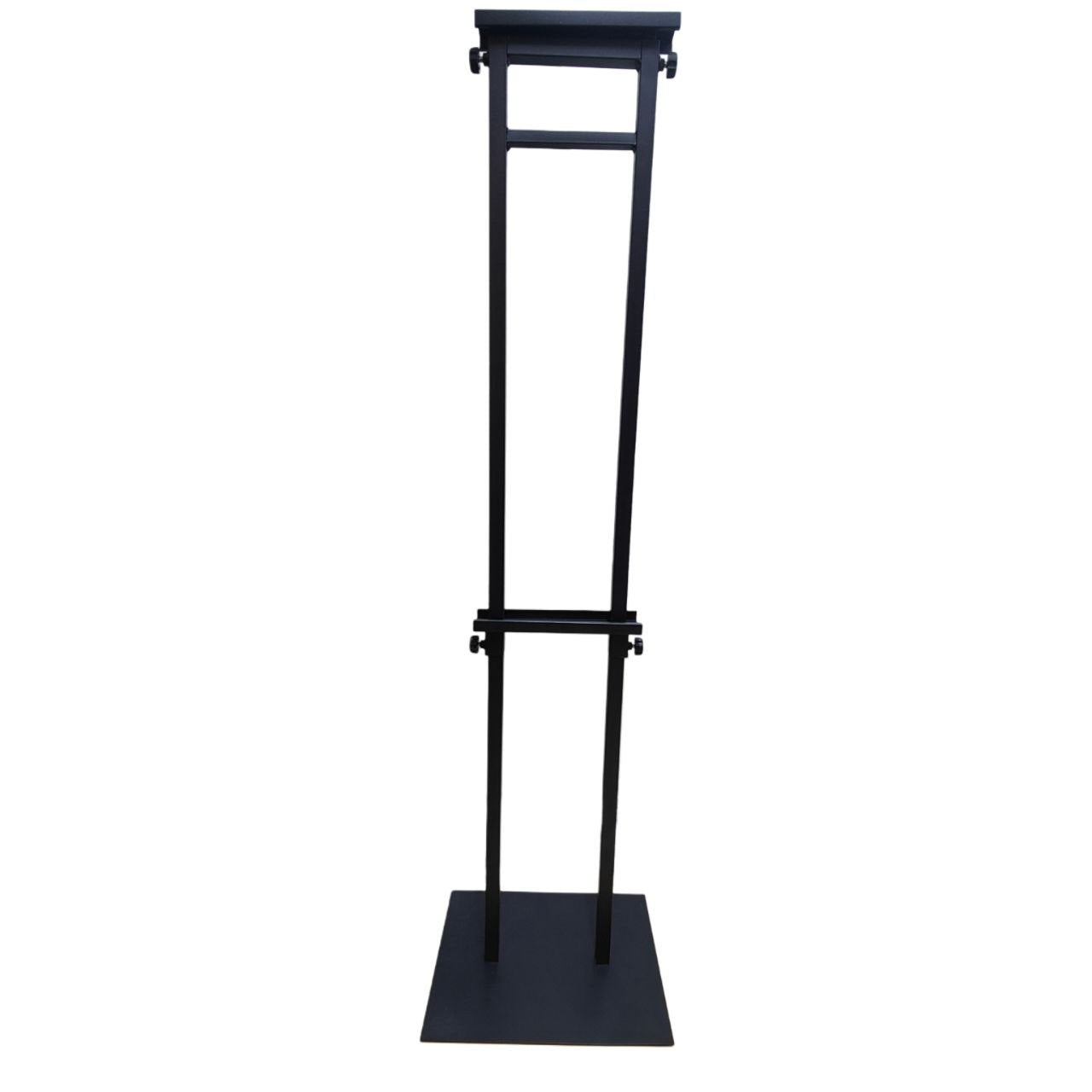 Double-Sided Sign Holder Stand Adjustable Display for Signs up to 83 in QWORK