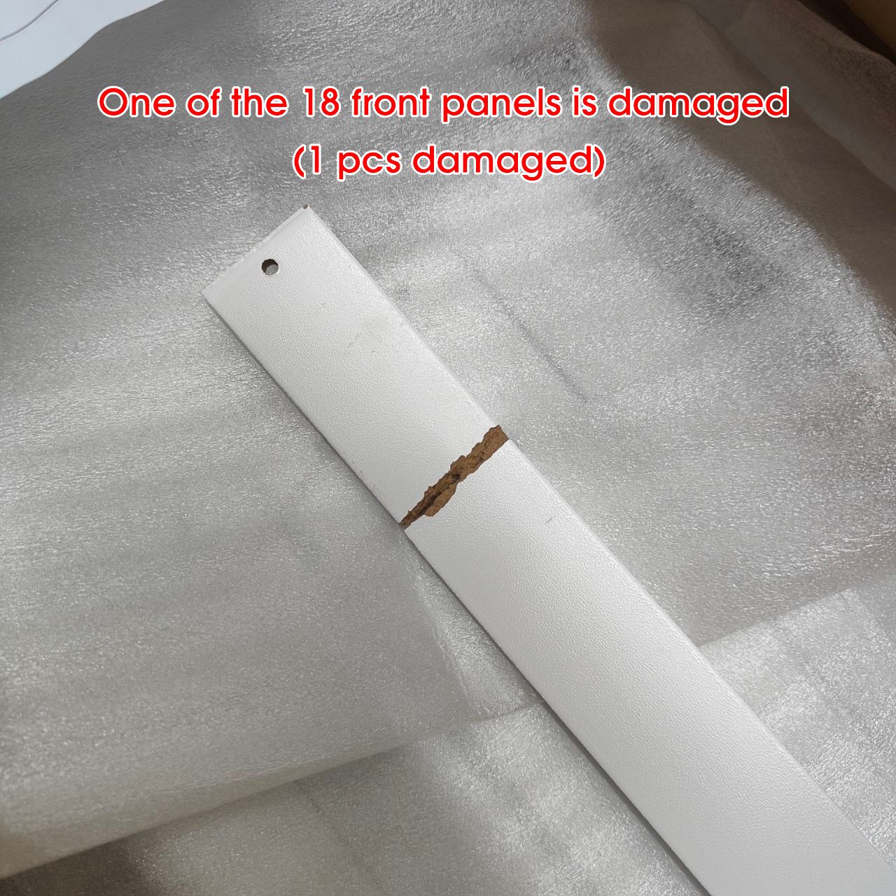 High Radiator Cover Wood Cabinet 100cm Tall White Vertical Slats Modern MDF